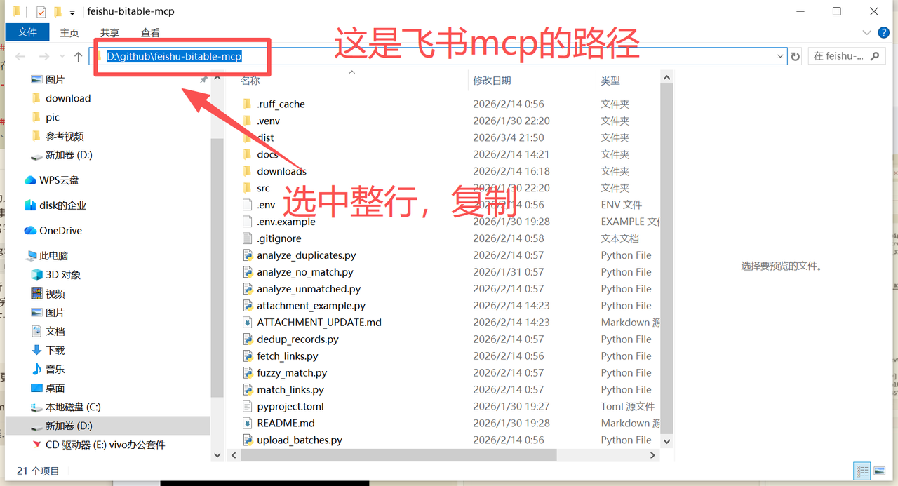 飞书MCP配置界面2